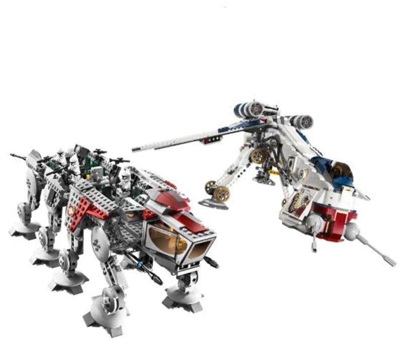 Klocki Star Wars 10195 Republic Dropship AT-OT ZAMIENNIK