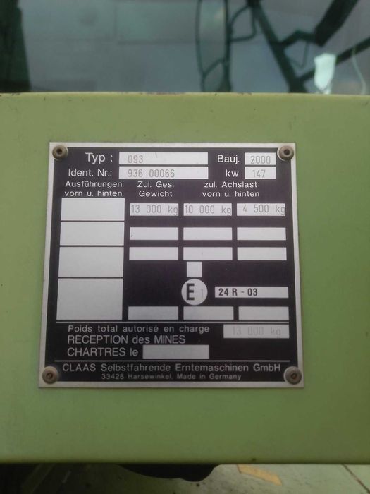 Claas mega 204 (2) 2000