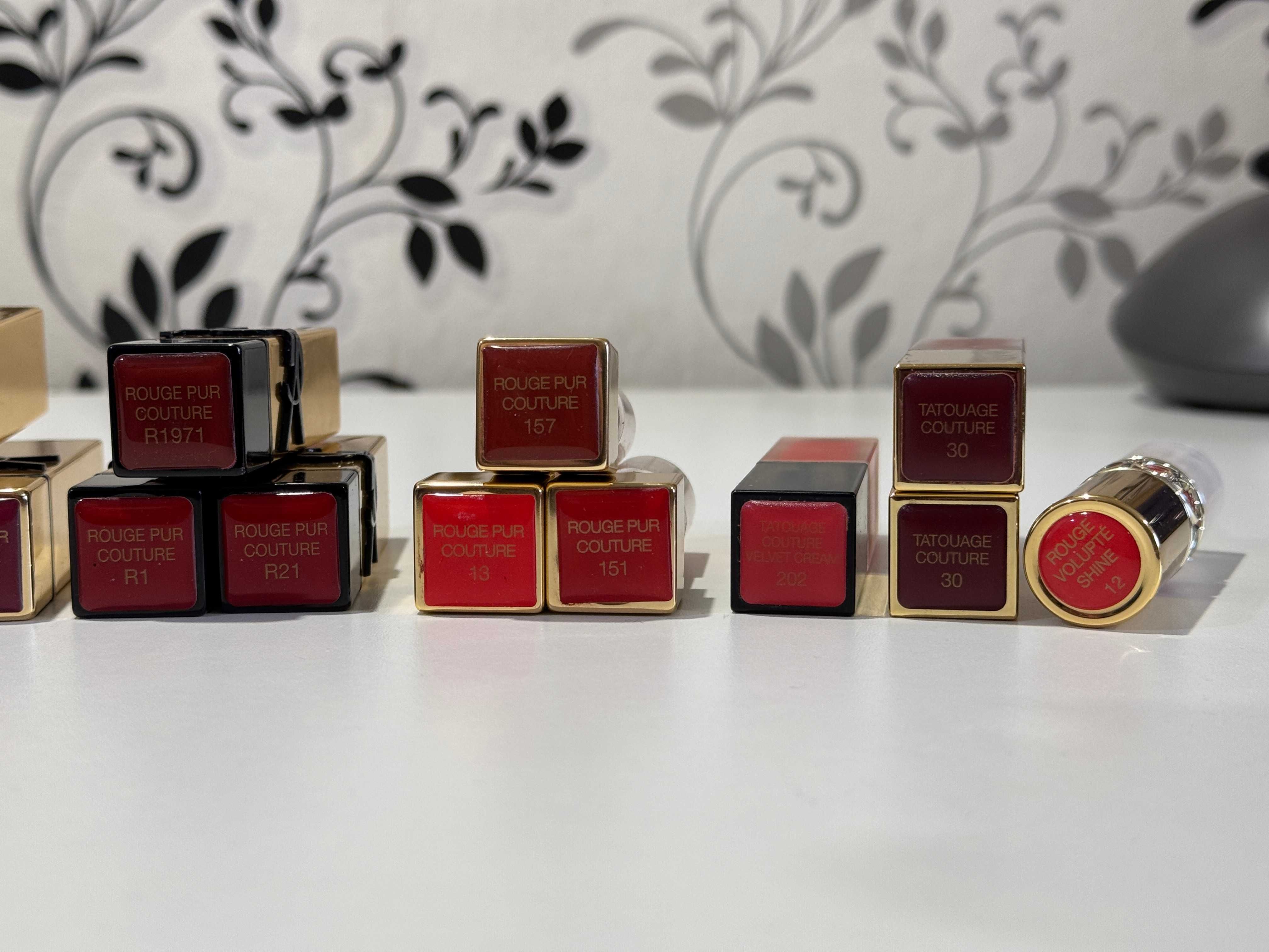 Помади для губ  в асортименті від ysl