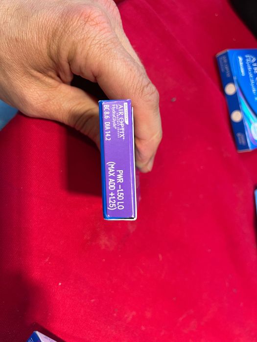 Soczewki miesięczne optix plus hydraGlade -0,75 max add +1,25 5 sztuk