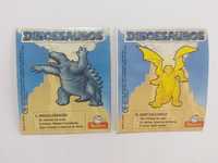 2 Cromos cartões Dinossauros Matutano