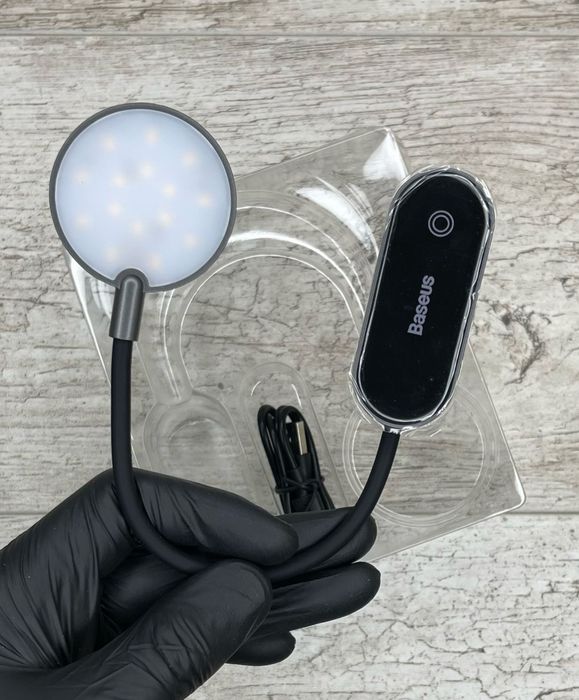 Светильник Baseus Comfort Reading Mini Clip Lamp Dark Gray Базеус