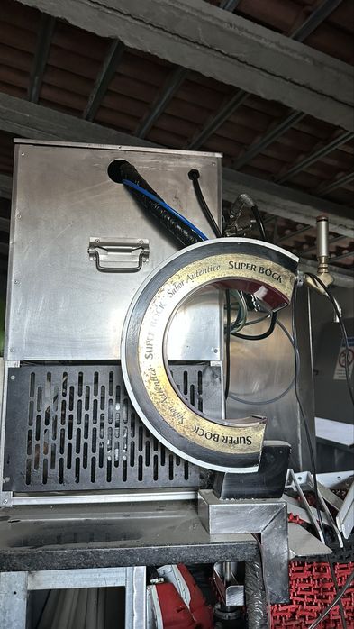 máquina de finos super bock