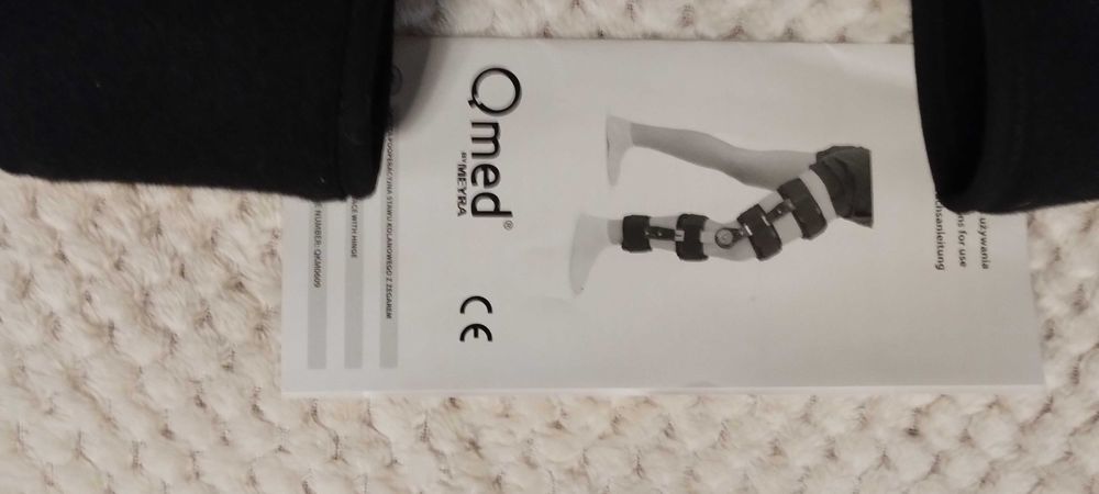 Orteza pooeperacyjna stawu kolanowego z zegarem