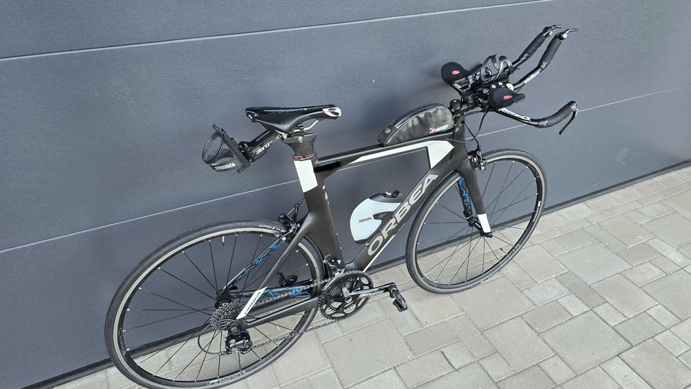 Rower triathlonowy Orbea Ordu M | Pomiar mocy Garmin obustronny