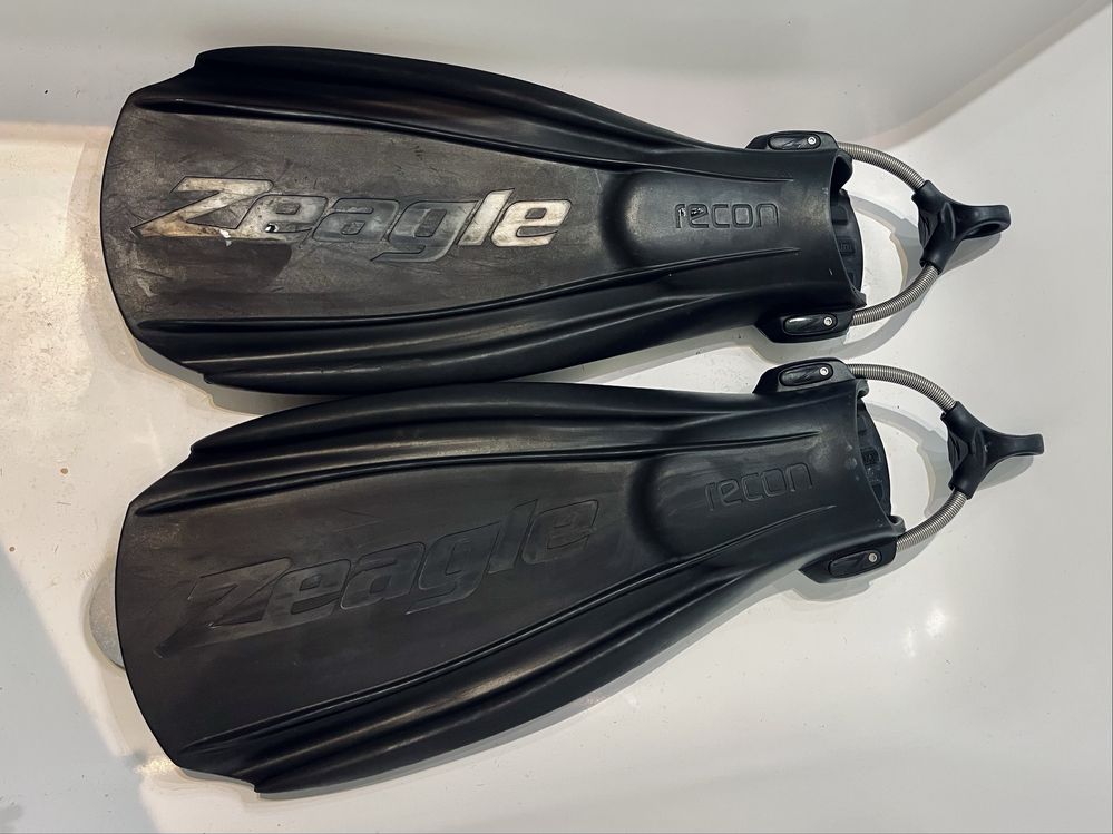 Płetwy bungee sprężyny Zeagle Recon medium M
