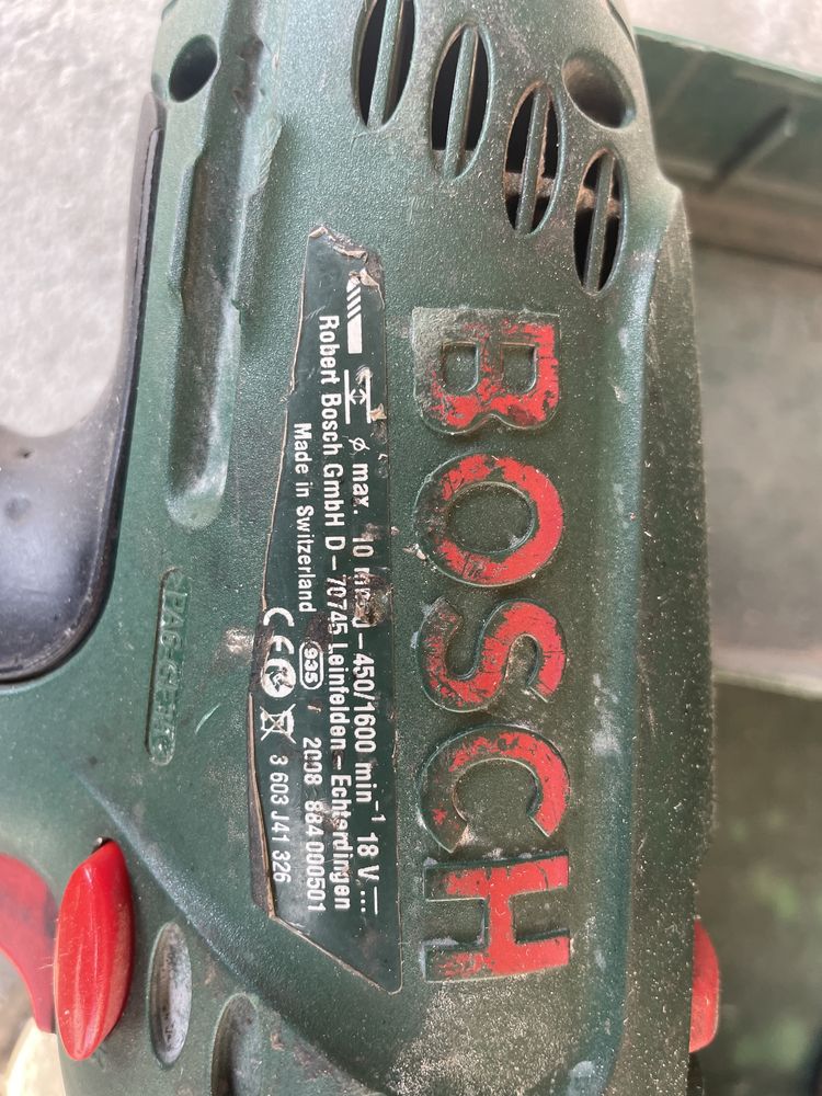 Bosch wkrętarko-wiertarka 18v