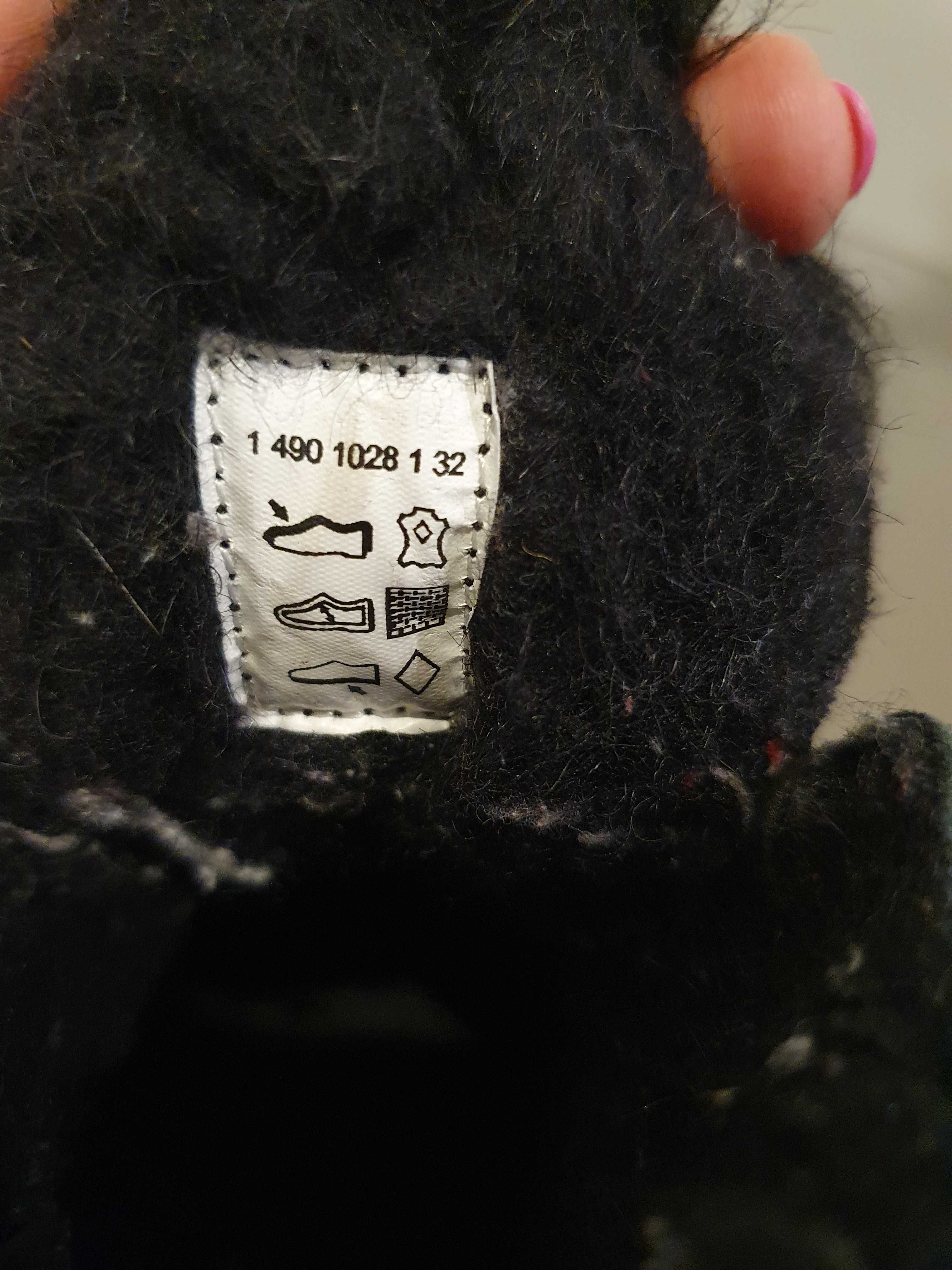 Buty ocieplane zimowe firmy Bartek rozm.32