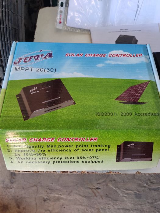 Солнечная панель Solar 37 V 235 Вт контроллер к ней Jutta Solar MPPT20