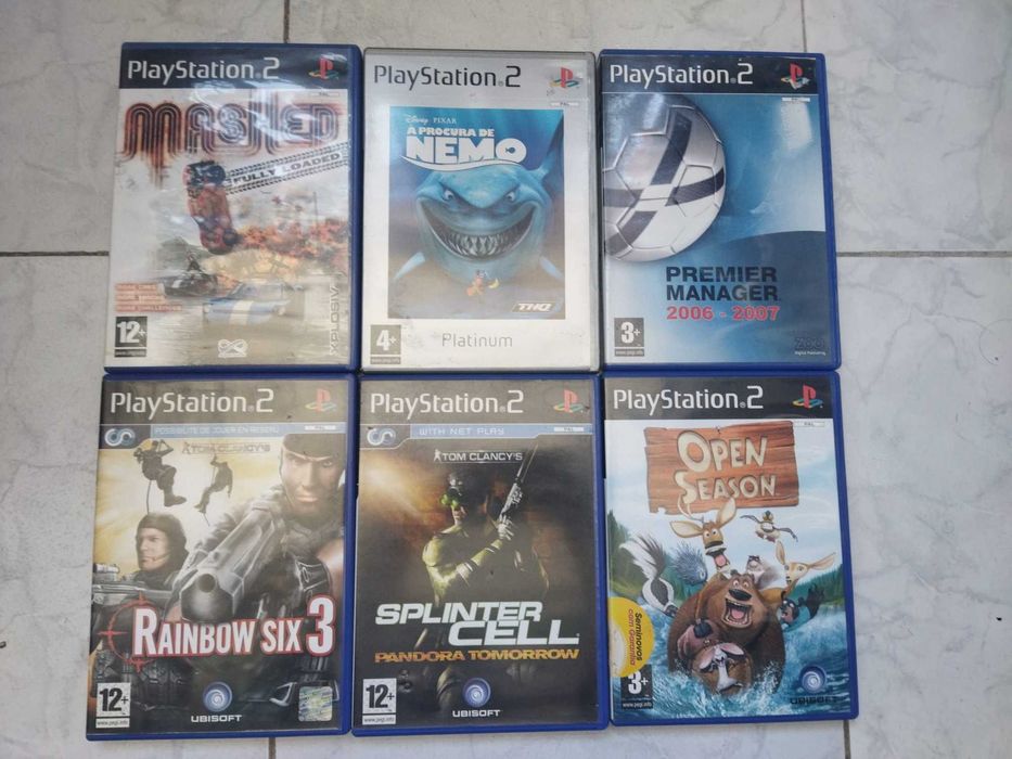 Jogos Originais PS2
