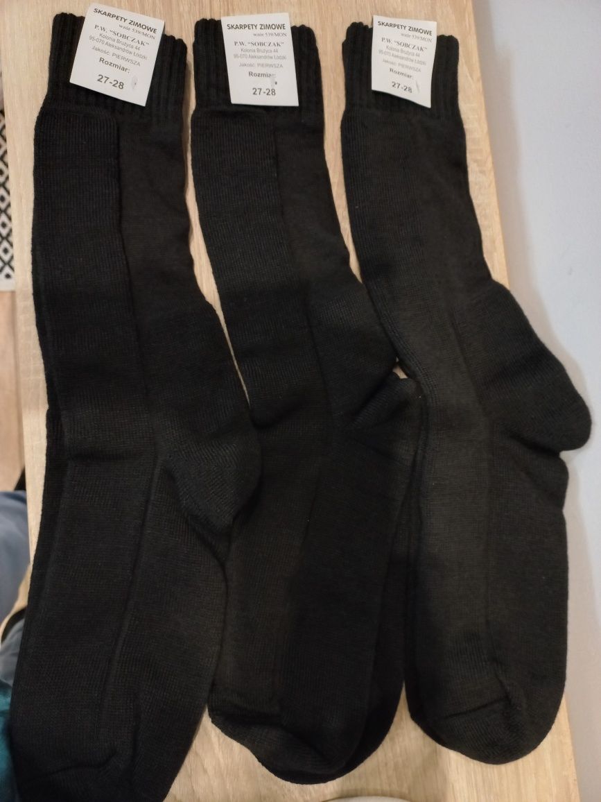 Skarpety zimowe wzór 539, 4 pary