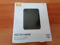 Disco Externo WD  1TB Novo, barato!