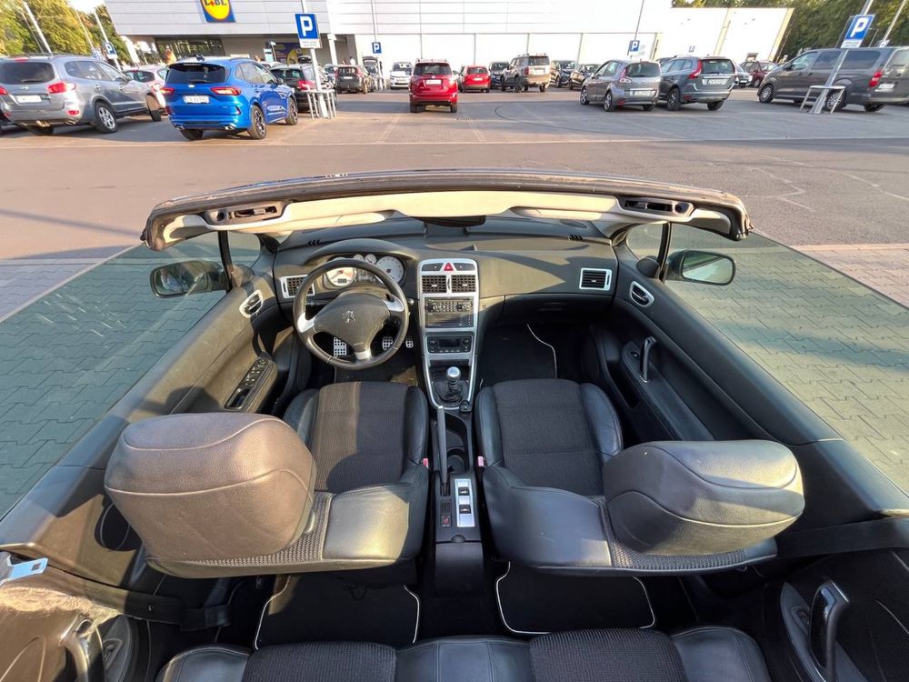 Peugeot 307cc 2.0HDI//navi//klima//skora//cabrio//bardzo dobry stan