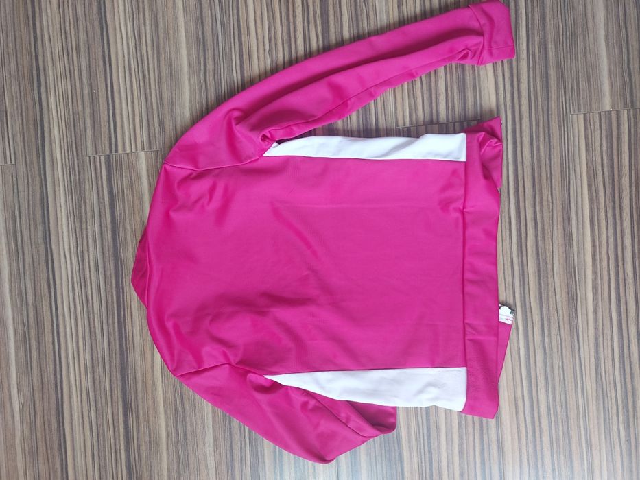 Bluza różowa zapinaną decathlon 152