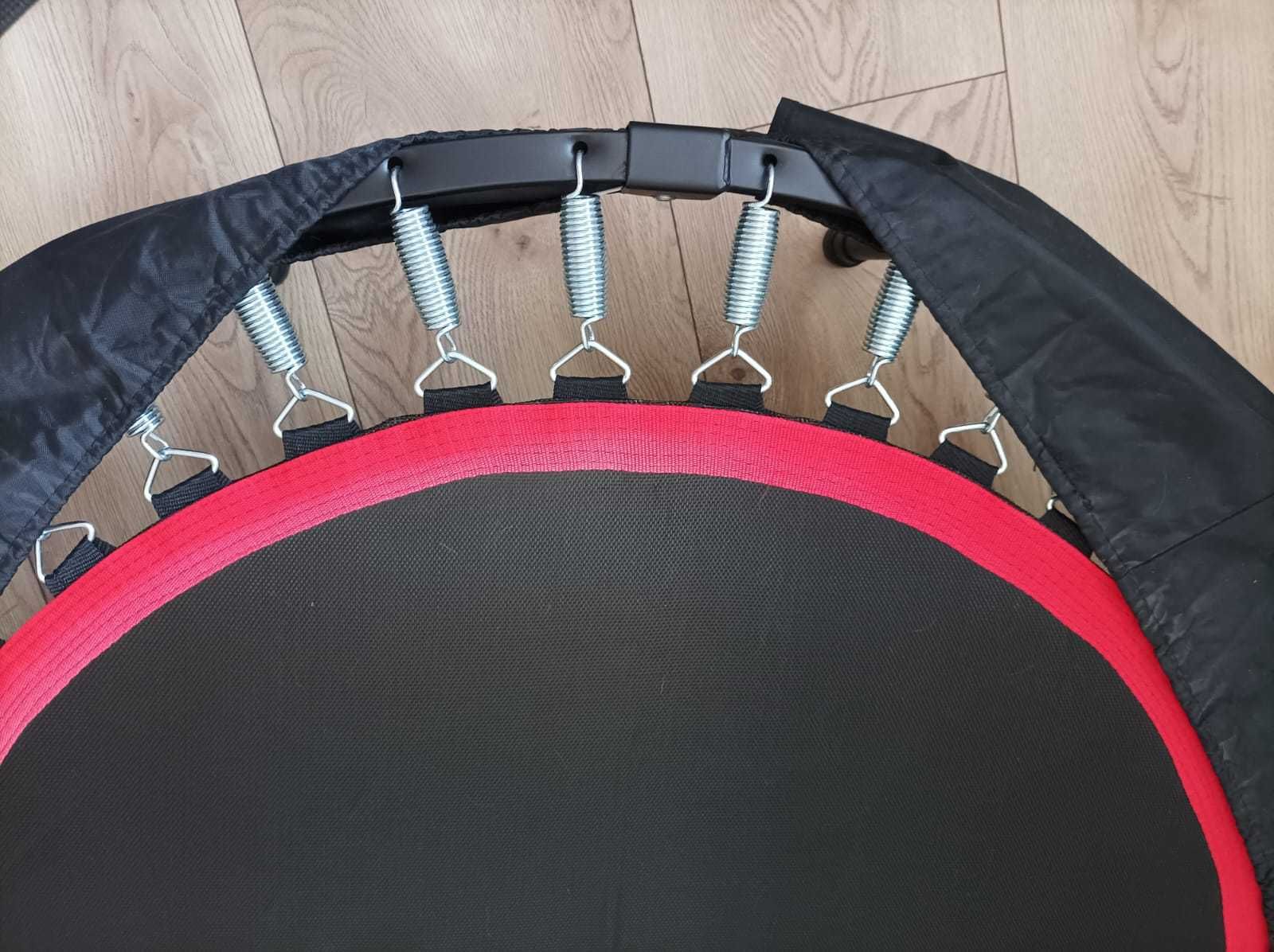 Trampolina fitness 120 cm z regulowaną poręczą- jak nowa!