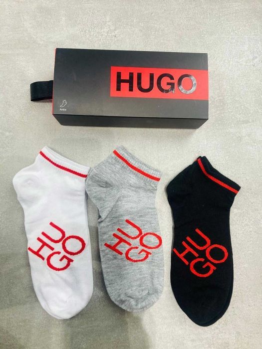 Skarpetki w pudelku logowane puma nowość boss jakość armani premium