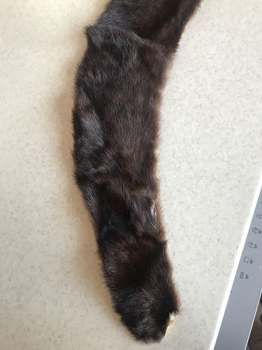 Воротник из натуральной норки.новый.73 сантиметра.