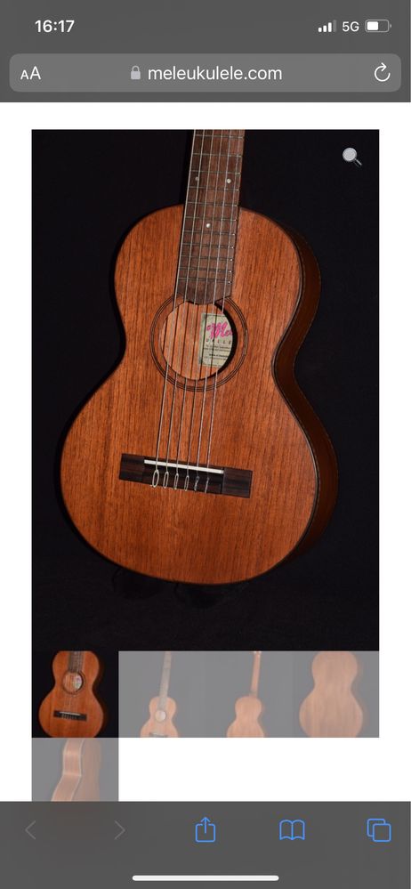 Gitara podróżna mele ukulele