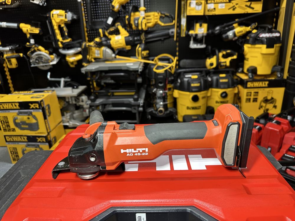 Безщіткова аккумуляторна болгарка Hilti AG 4S 22 nuron (рег.обертів)