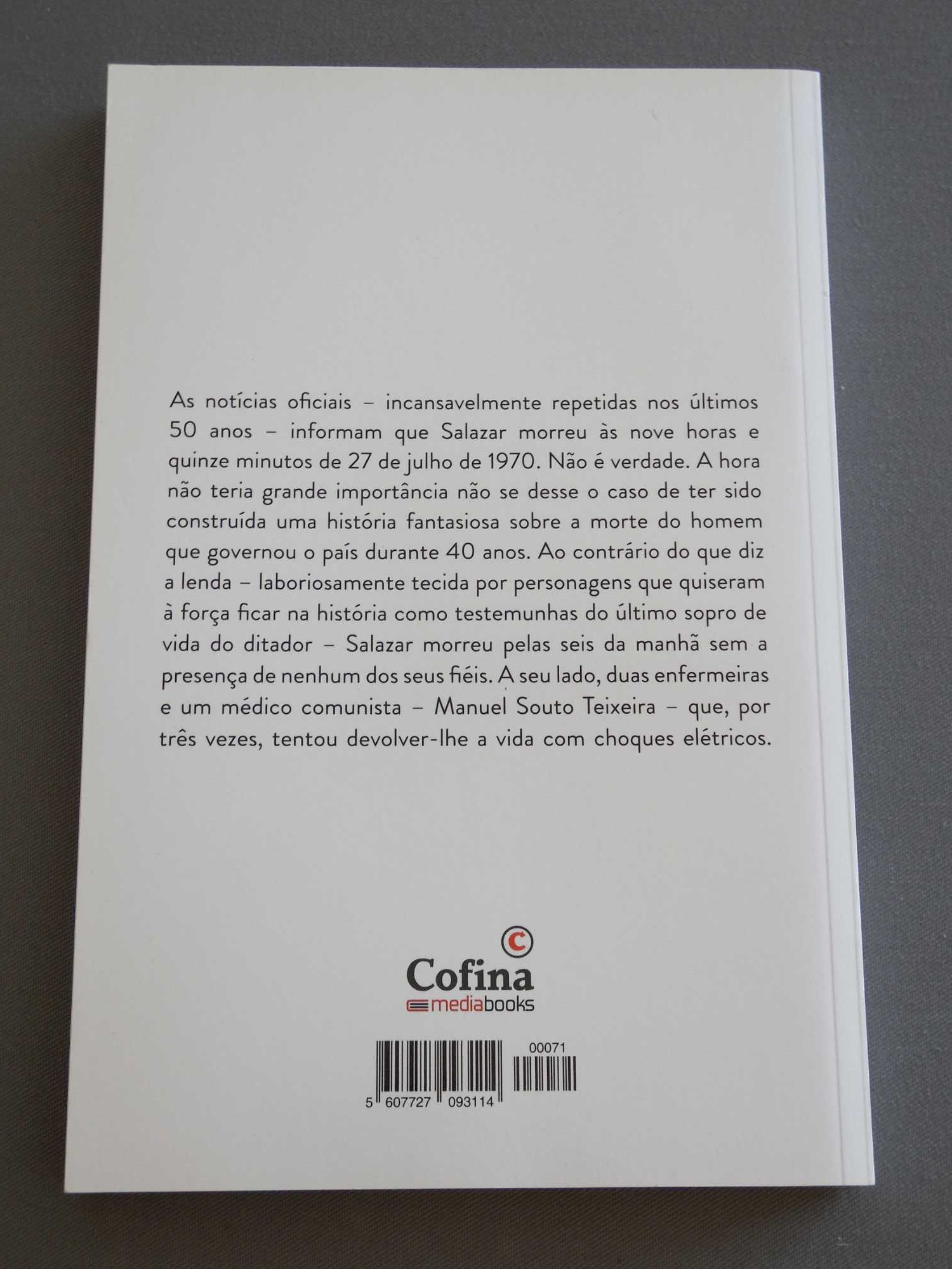 Livro Salazar - A Doença e a Morte