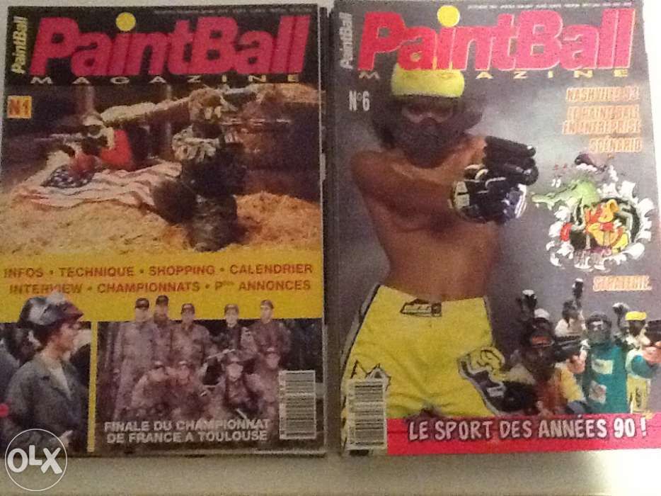 Paintball Mag (conjunto de 10 revistas)