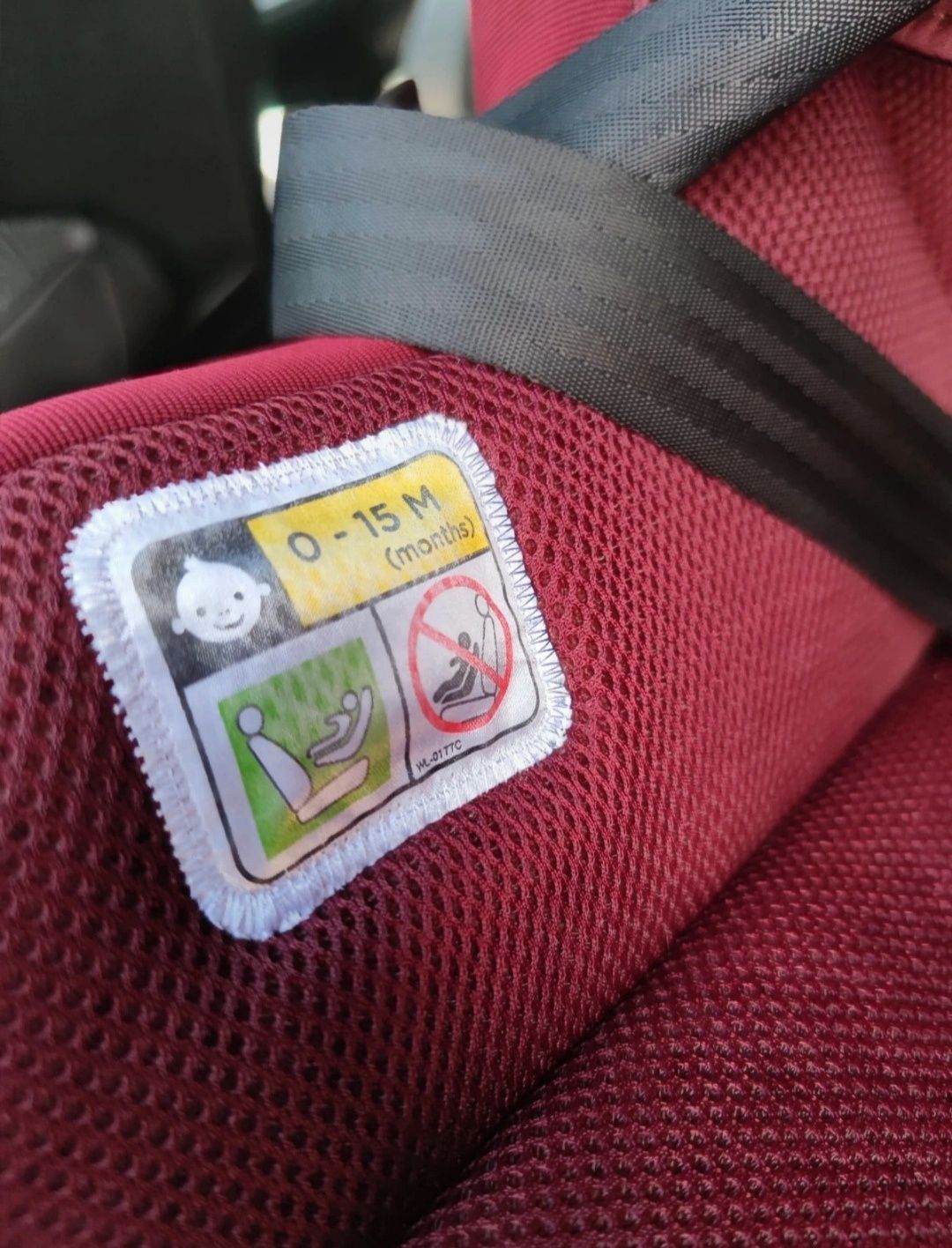 Cadeira auto RF Nuna Rebl Plus