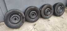 Komplet koła opel 165/65 r13  opony letnie bieźnik 4,5 mm  4x100