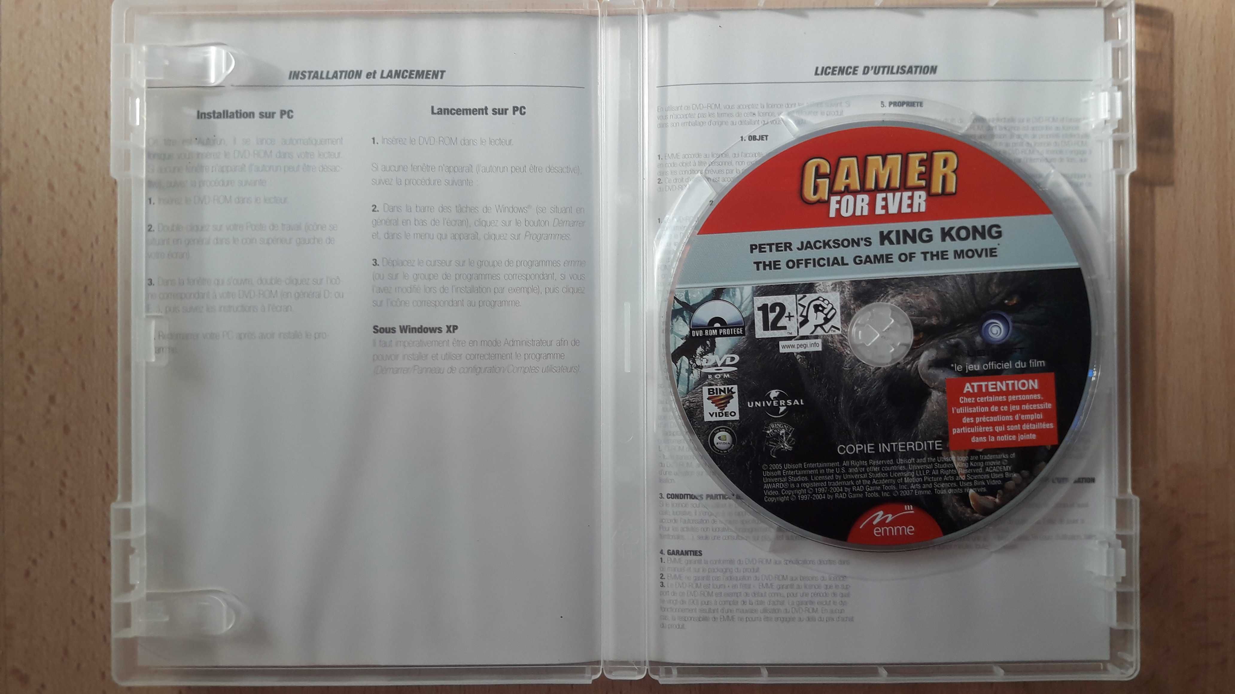 king kong gra na PC ubisoft L