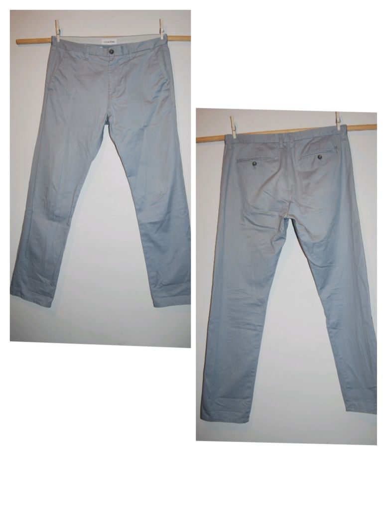 Spodnie Calvin Klein W32L32 pas 45 dł.105/82; nóg 19