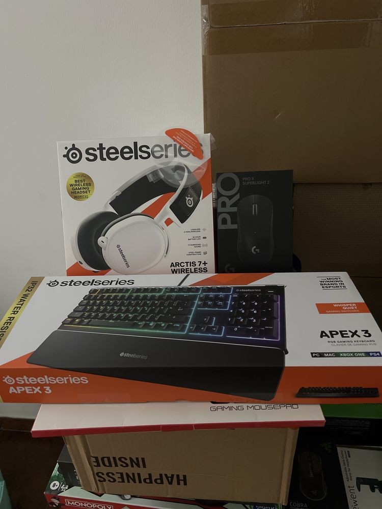 Perifericos Razer + Steelseries