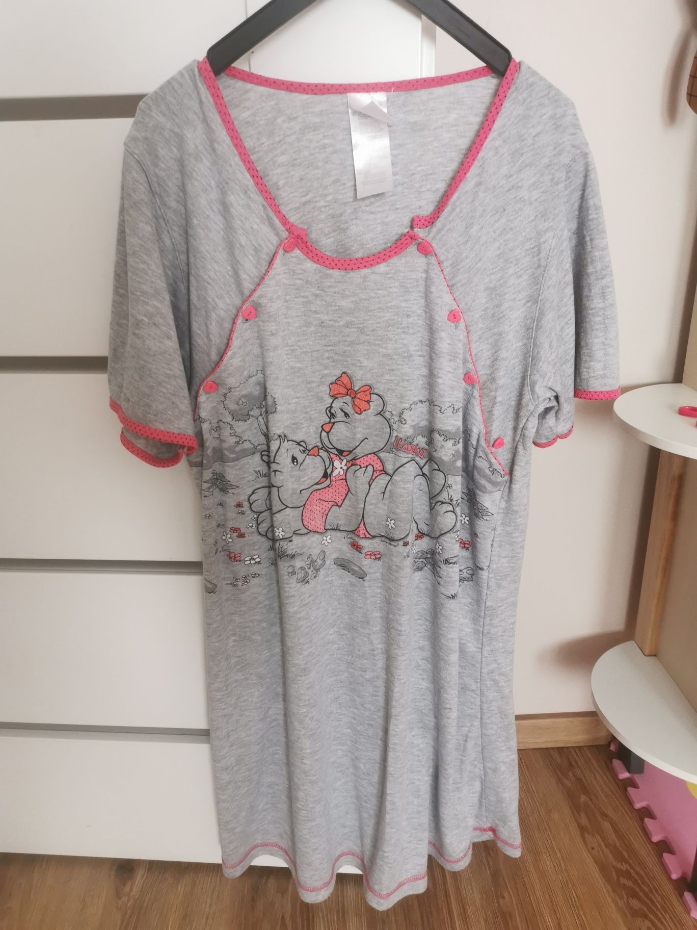 3 koszule do karmienia rozmiar L
