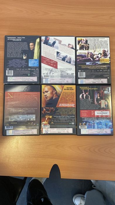 DVD's de filmes policias