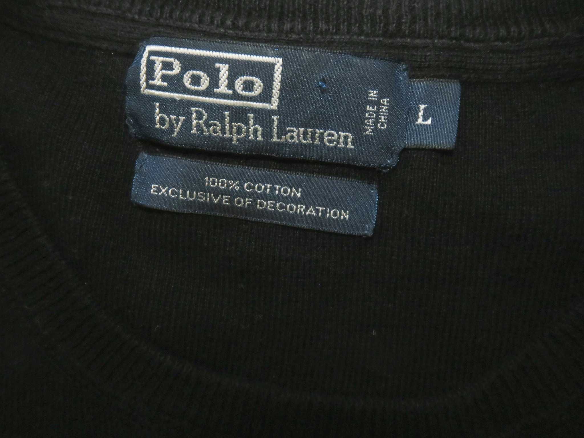 Ralph Lauren sweter bawełniany L