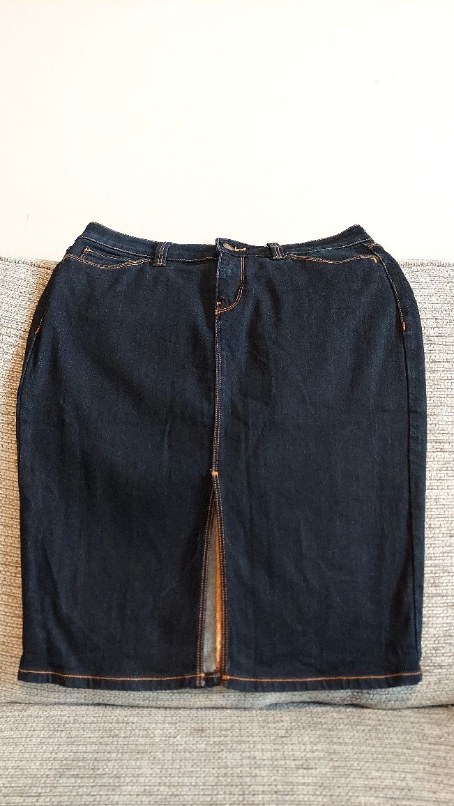 Spódnica, denim, rozm. 38/40