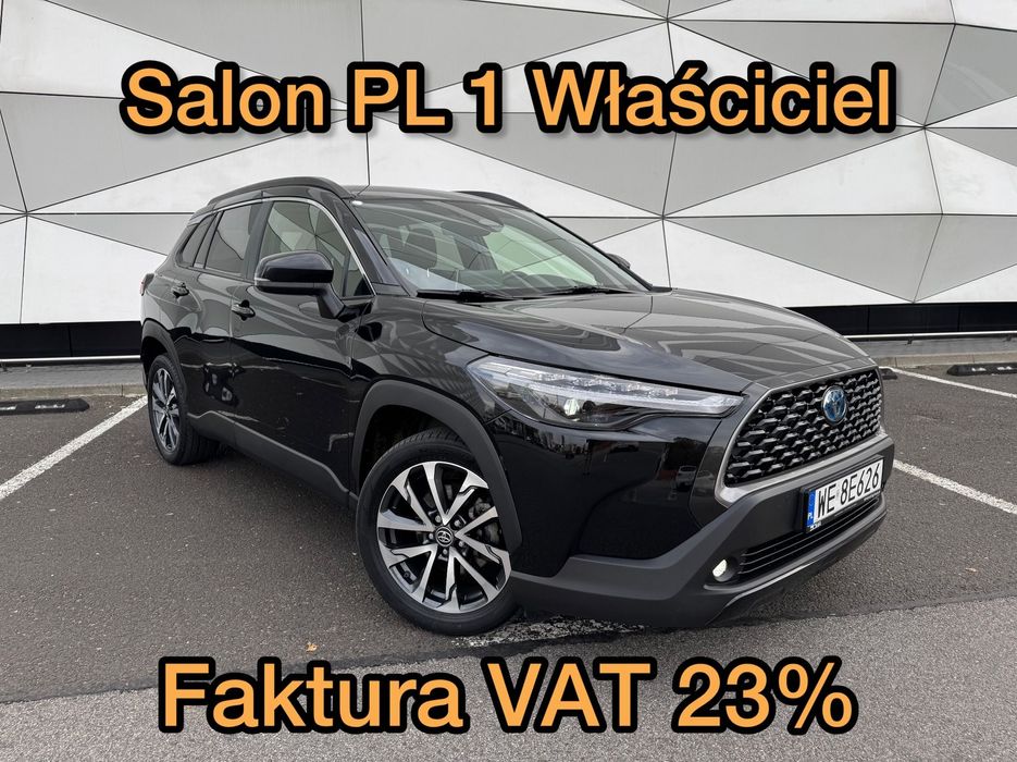 Toyota Corolla Cross Gwarancja / Faktura VAT 23% / 1 właściciel / Salon PL