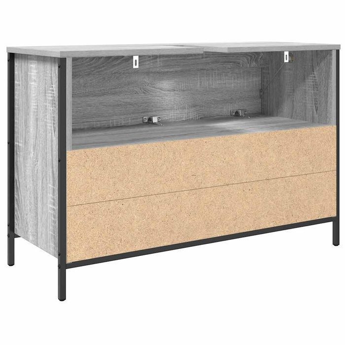 vidaXL Szafka pod umywalkę łazienkową z szufladami 90x34,5x60 cm