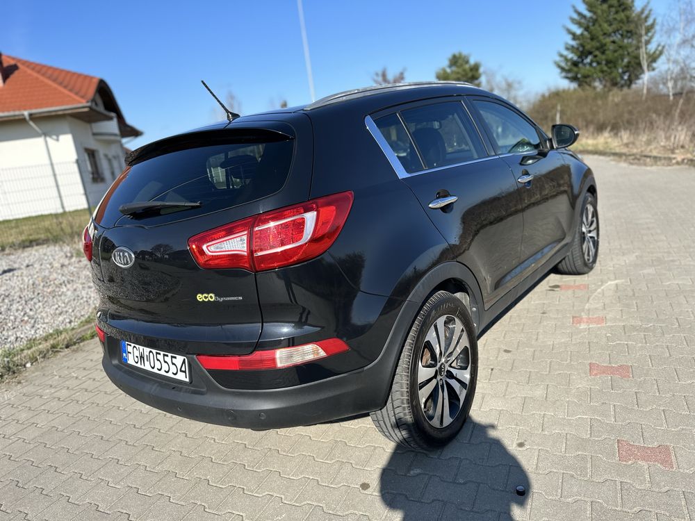 Kia Sportage III 1.7 CRDi 116KM, bezwypadkowa, bogata wersja