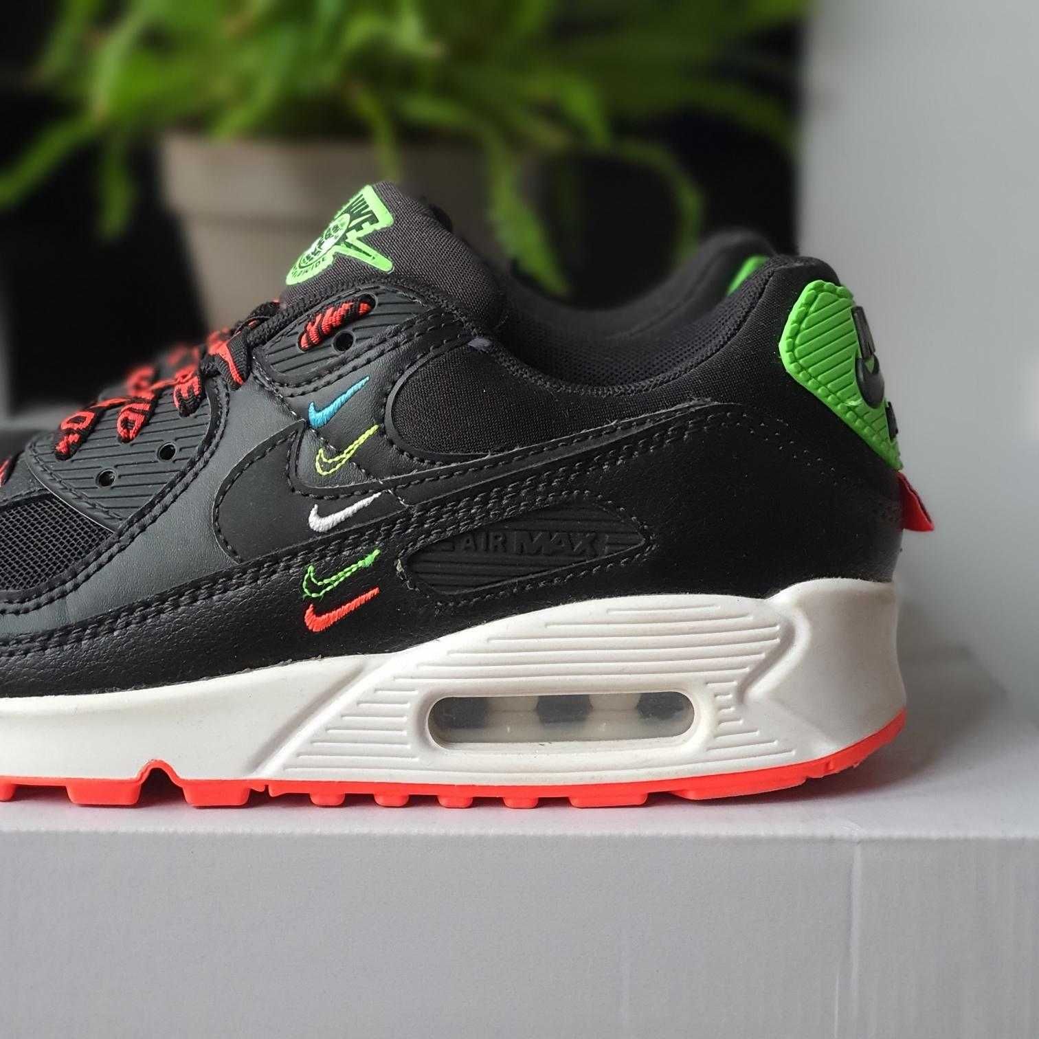 Buty NIKE Air Max 90 SE - czarne - r. 37.5 - oryginalne