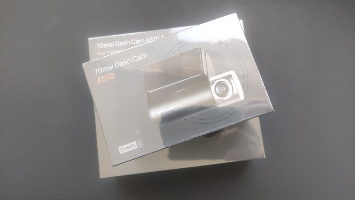 Відеореєстратор Xiaomi 70mai Dash Cam А510 + задня камера RC11, новий