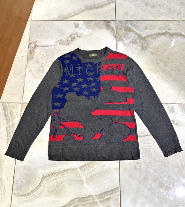 Iceberg History Mickey Mouse USA чоловічий светр