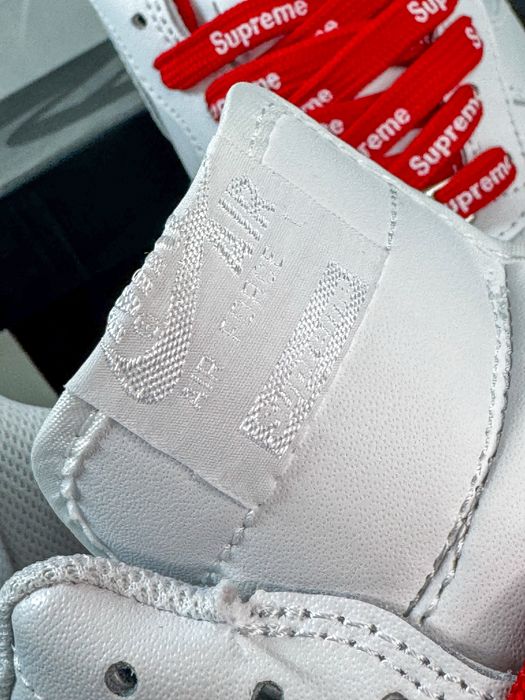 Nike Air Force 1 x Supreme – Edição Limitada, Tamanho 43