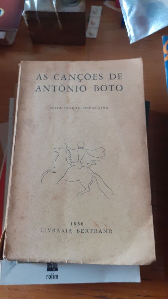António Boto As Canções de livro raro Fernando Pessoa 1956