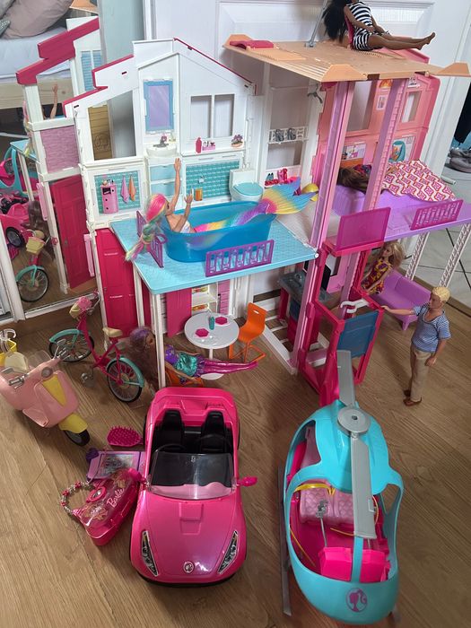 Zestaw Barbie z dodatkami