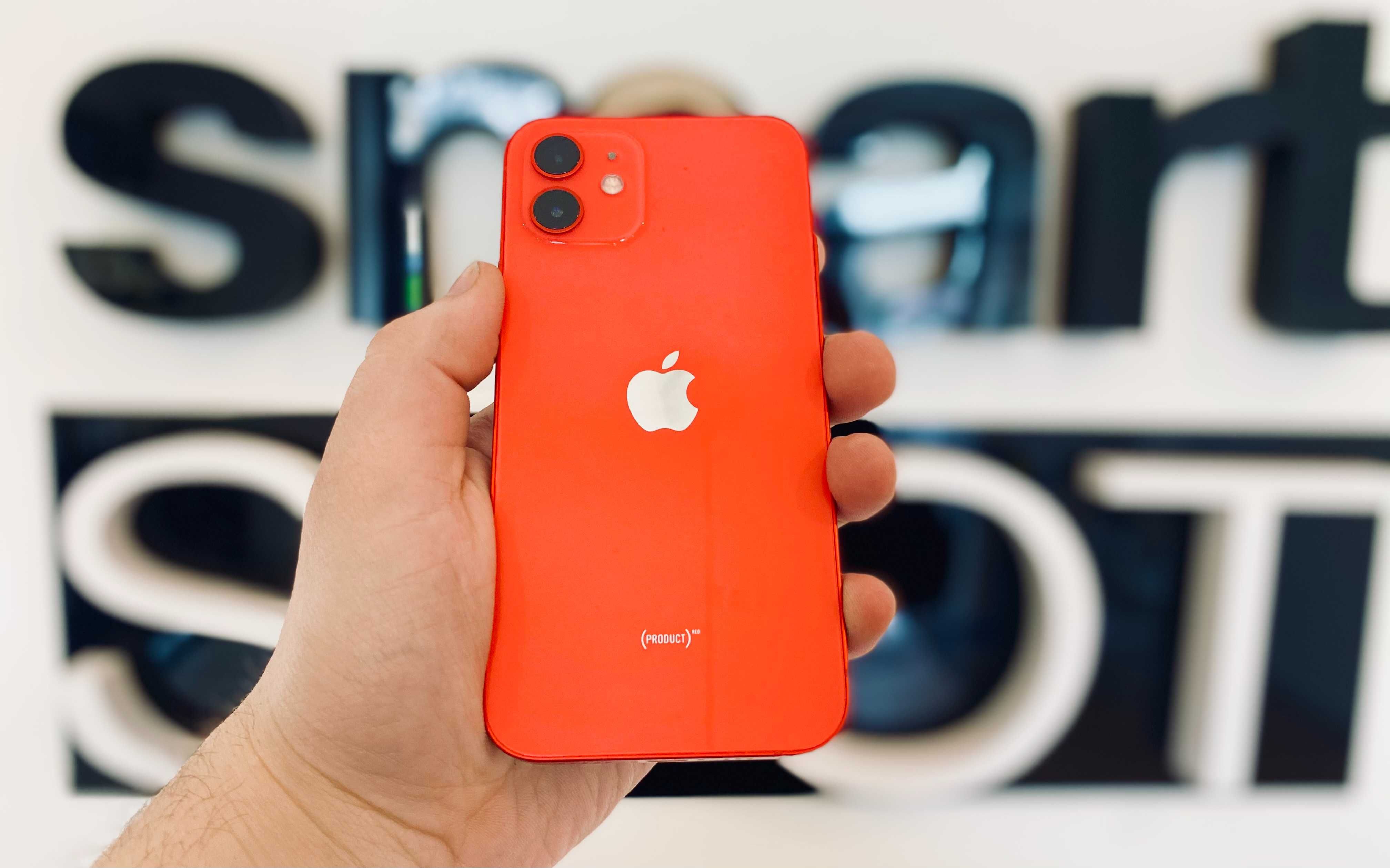 MEGA OFERTA! iPhone 12 64GB Red / Gwarancja 24 / Raty 0% / Bonarka