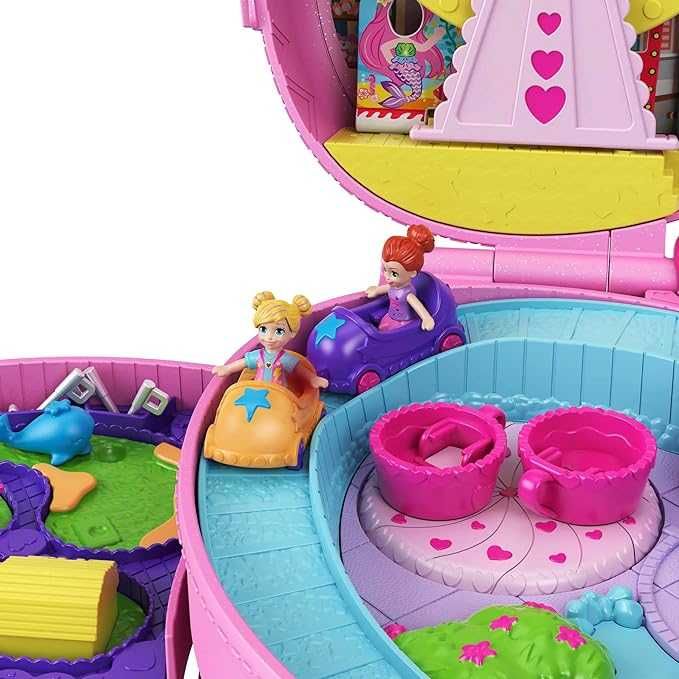 Ігровий набір Polly Pocket 2 в 1 Рюкзак та Парк розваг GKL60