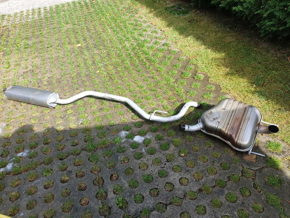 Tłumik końcowy i środkowy oryginał Opel Vectra C 1.8 2006, hatchback