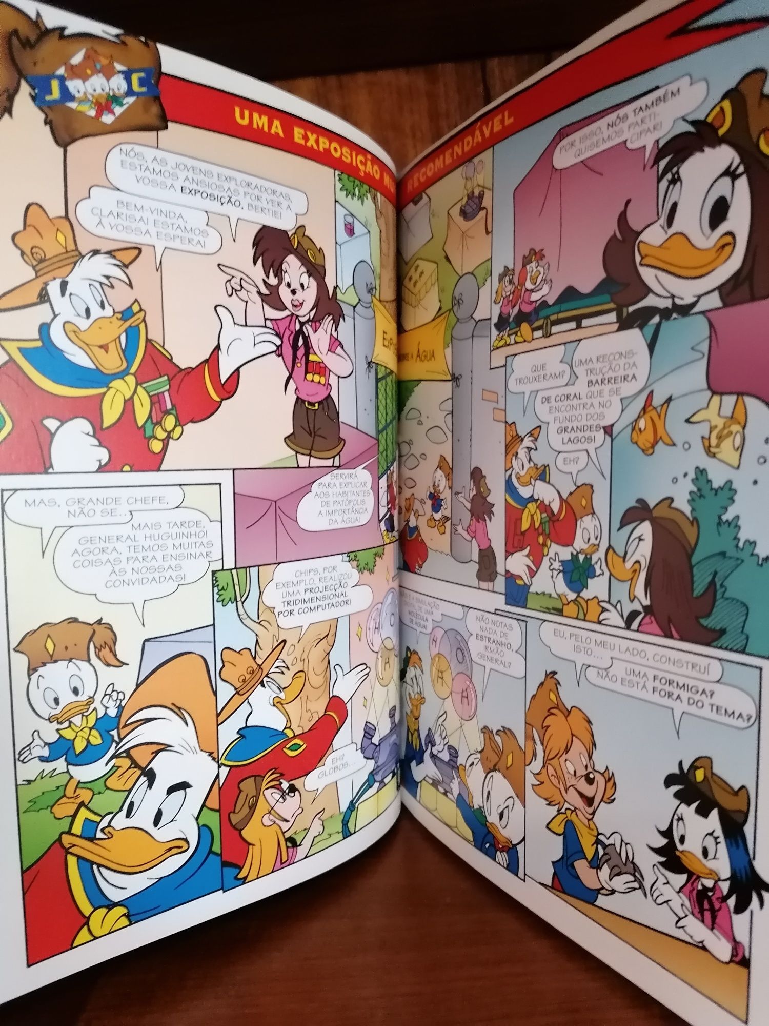 Conjunto 6 volumes enciclopédia Disney "Explora o Mundo"