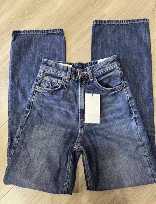 Джинси zara wide leg