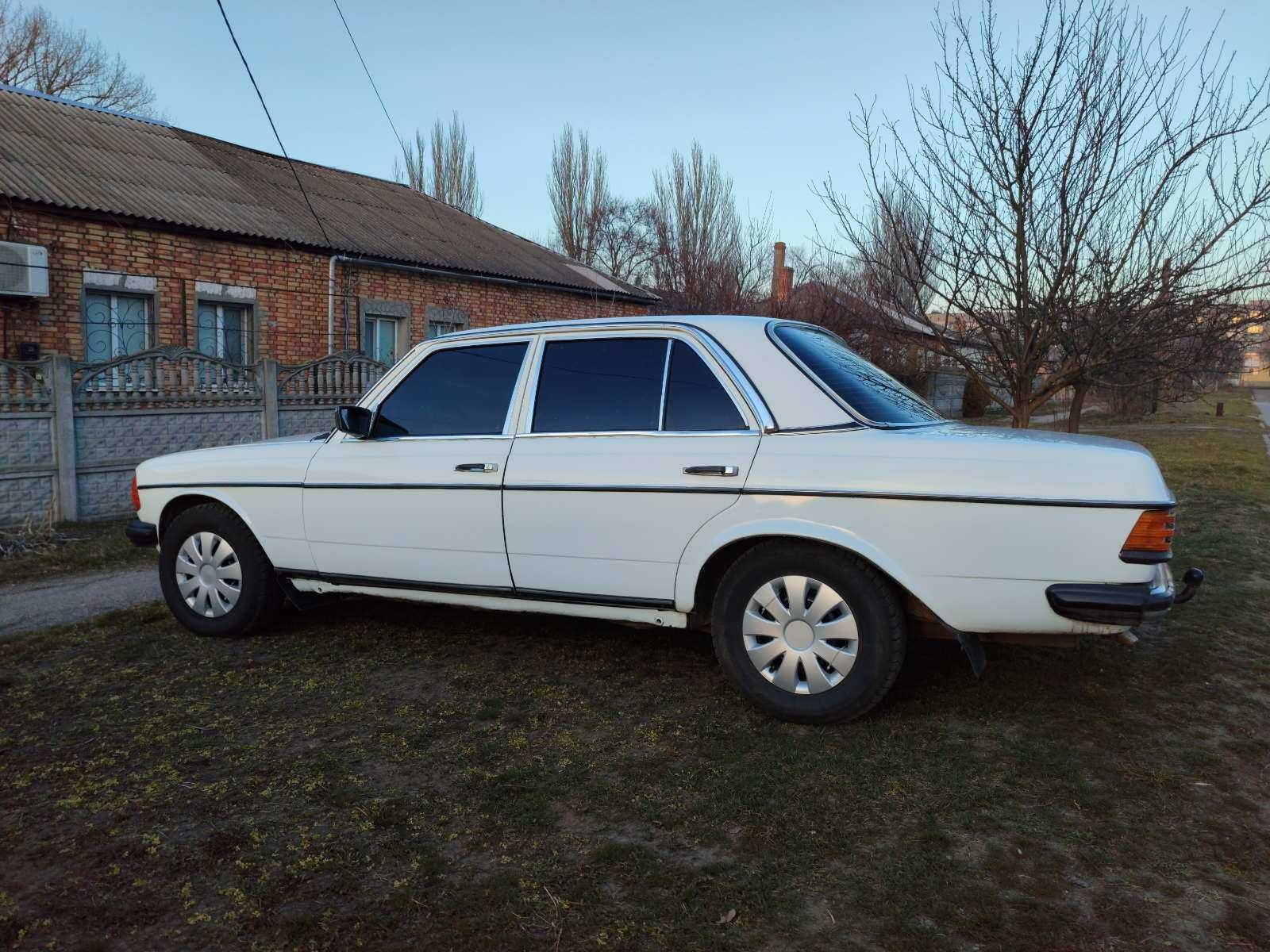 Mercedes-Benz W123 "Білий дракон!"