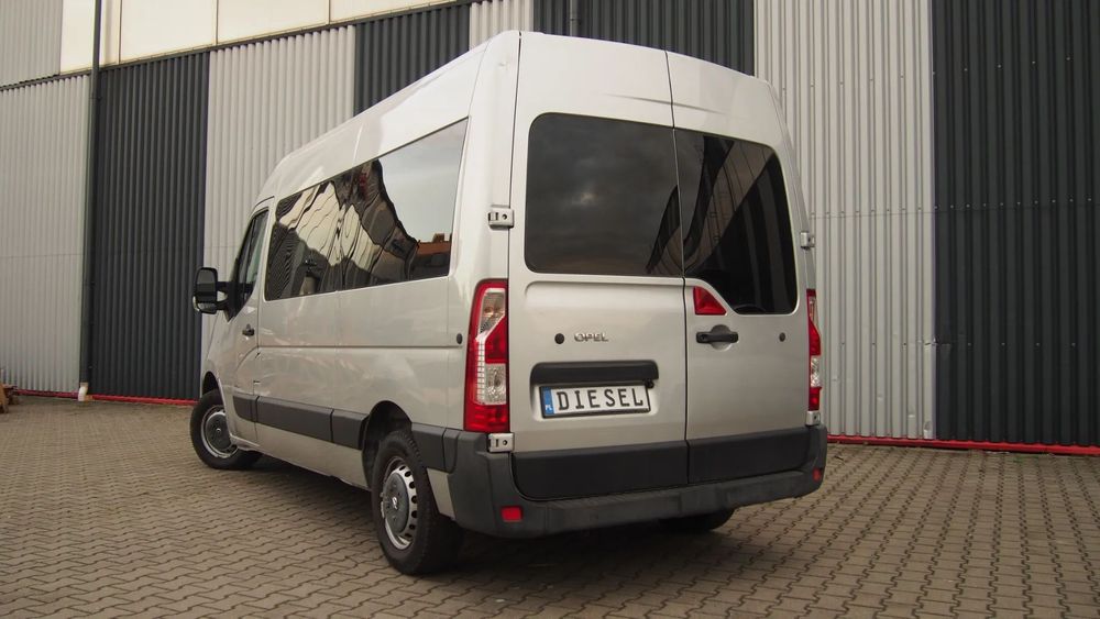 Opel Movano 9 Osobowy* Klimatyzacja* Niski Przebieg* EURO 5